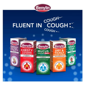 Benylin Mucus Cough Max Menthol Flavour 100mg/5ml Oral Solution 150ml1 - Image 4