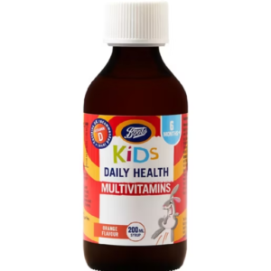 Boots Kids Daily Health Multivitamins Orange Flavour - 200ml Syrup - Image 3