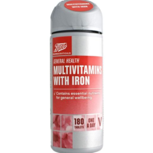 Boots Multivitamins with Iron 180 Tablets (6 month supply) - Image 3
