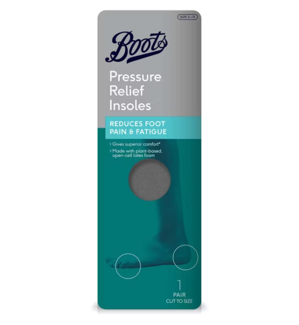 Boots Pressure Relief Insoles 1s