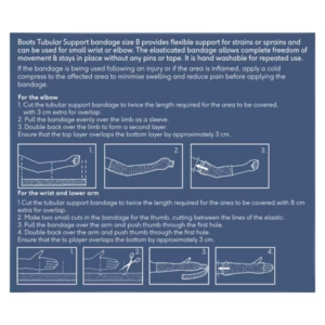 Boots Tubular Support Bandage Size B - Image 3