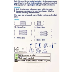 Boots Waterproof Plasters 02 – 20 pack - Image 5