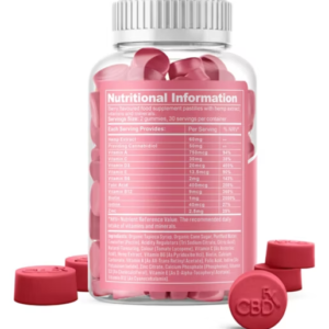 CBDfx Gummies Multivitamin for Women 1500mg - 60 Gummies - Image 4