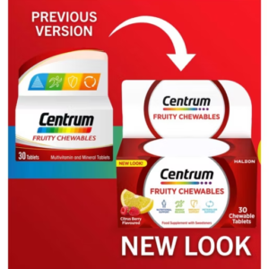 Centrum Fruity Chewables Multivitamins, 30 Tablets - Image 3