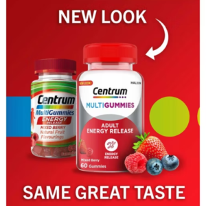 Centrum MultiGummies Energy Release Mixed Berry - 60 Gummies - Image 3