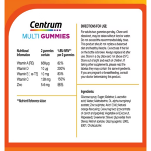 Centrum MultiGummies Immunity Support Orange - 60 Gummies - Image 4