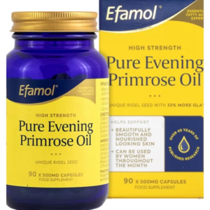 Efamol High Strength Pure Evening Primrose Oil 90 x 500mg Capsules - Image 4
