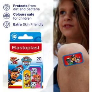 Elastoplast Kids Paw Patrol Plasters, Assorted 20 Pack - Image 4