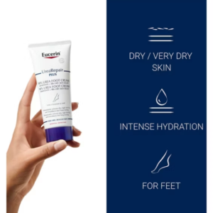 Eucerin Dry Skin UreaRepair Plus 10% Urea Foot Cream 100ml - Image 6