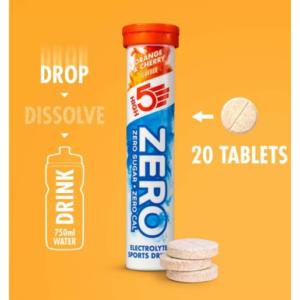 HIGH5 ZERO Orange & Cherry Electrolyte Hydration Tabs 20 tabs - Image 5