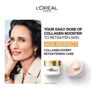 L'Oreal Age Perfect Retightening Anti Ageing Collagen Day Cream 50ml - Image 6
