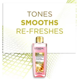 L'Oreal Paris Age Perfect Smoothing & Anti Fatigue Vitamin C Refreshing Toner 200ml - Image 3