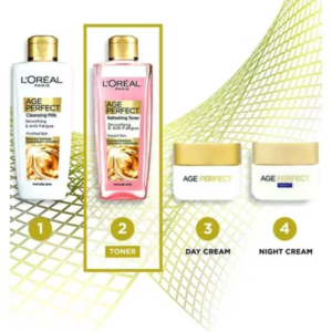 L'Oreal Paris Age Perfect Smoothing & Anti Fatigue Vitamin C Refreshing Toner 200ml - Image 6