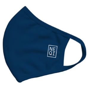 NEQI 3PLY Reusable Face Masks - 3 Pack (Kids 6-10 - Blue) - Image 4