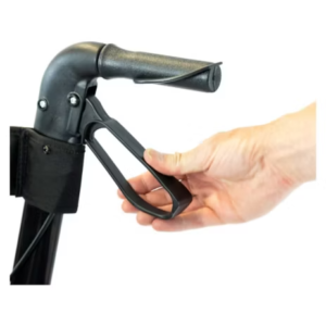 NRS Healthcare 4 Wheel Triple Fold Aluminium Rollator G - Image 5