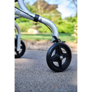 NRS Healthcare Freestyle 3 Wheel Rollator – Silver - Image 6