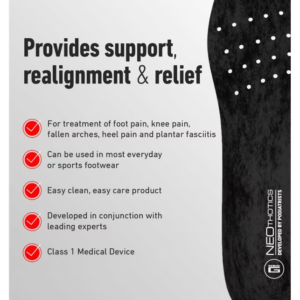 Neo G NeoThotics Pro-Expert Full Length Orthotic Insoles S Pair - size 2.5 - 5.5 - Image 4