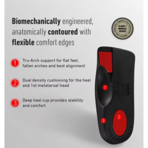 Neo G NeoThotics Pro-Expert 3/4 Length Orthotic Insoles M Pair - size 6 - 9 - Image 3