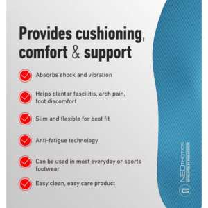Neo G NeoThotics Pro-Flex Full Length Slimline Insoles S/M Pair - size 2.5 - 7.5 - Image 4