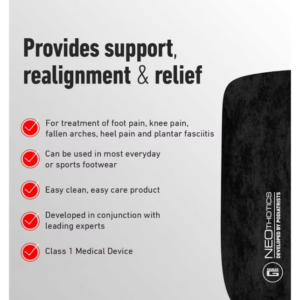 Neo G NeoThotics Pro-Expert 3/4 Length Orthotic Insoles S Pair - size 2.5 - 5.5 - Image 4