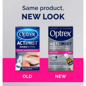 Optrex ActiMist Double Action Spray Dry Irritated Eyes - 10ml - Image 3