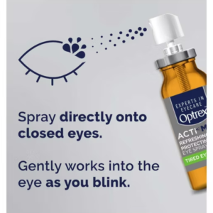 Optrex ActiMist Double Action Spray Tired Str ained Eyes - 10ml - Image 4