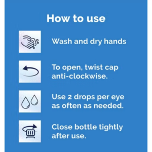 Optrex Dazzling Brightening Eye Drops for Dull Eyes 10ml - Image 4