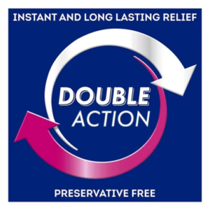 Optrex Double Action Drops Dry Irritated Eyes Rehydrate - 10ml - Image 3