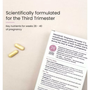 Proceive Pregnancy Supplement Trimester 3 Capsules 60s - Image 3