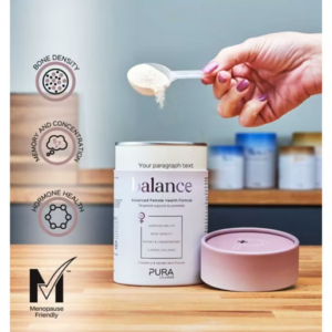Pura Collagen Balance Advanced Female Health Formula Raspberry & Garden Mint - Image 4