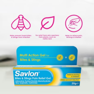 Savlon Bites & Stings Pain Relief Gel - 20g - Image 3