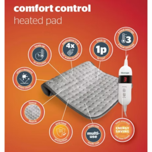 Silentnight Comfort Control Heated Pad - Grey - Image 4