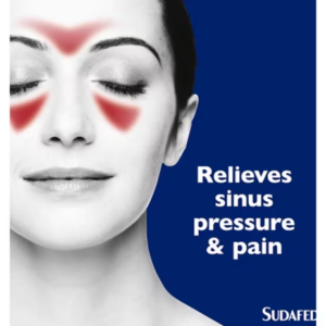 Sudafed Sinus Pressure & Pain 200mg/30mg tablets - 12 tablets - Image 3