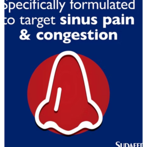 Sudafed Sinus Pressure & Pain 200mg/30mg tablets - 12 tablets - Image 4