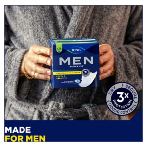 TENA Men Level 2 Incontinence Absorbent Protector - 10 pack - Image 3