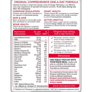 Vitabiotics Menopace Original - 30 Tablets - Image 3