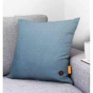 COZY UNA Wireless Heated Cushion 45 by 45cm Royal Blue - Image 6