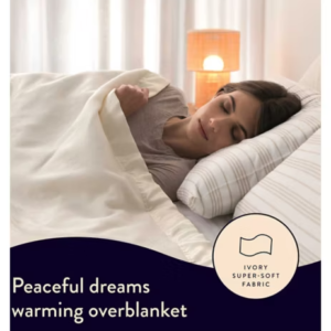 Dreamland Peaceful Dreams Warming Over Blanket Double Dual 6T 180X180 - Image 3