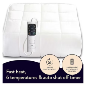 Dreamland Snowed In Organic Cotton Warming Mattress Protector Double 1 Control 190X137Cm - Image 4