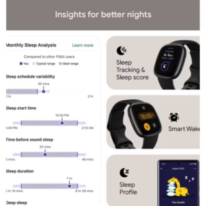 Fitbit Versa 4 Black Graphite - Image 4