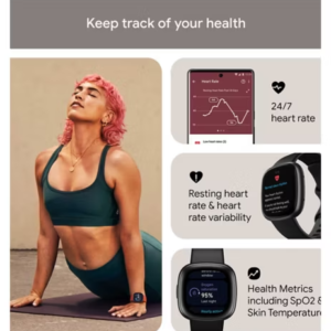 Fitbit Versa 4 Black Graphite - Image 5