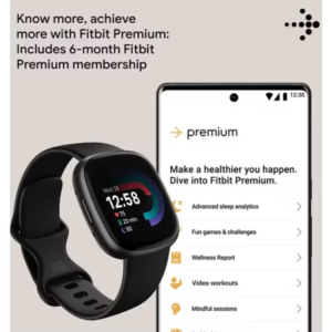 Fitbit Versa 4 Black Graphite - Image 6