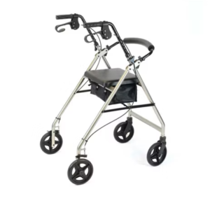 NRS Healthcare A-Series Tall 4 Wheel Rollator - Image 4
