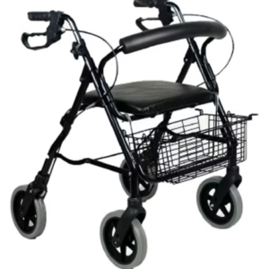 NRS Healthcare Mobility Care 4-Wheel Aluminium Rollator - Image 3