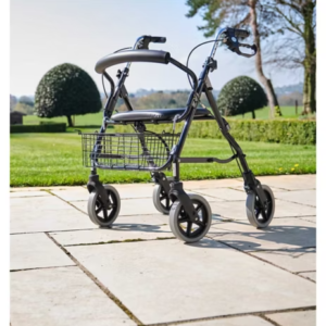 NRS Healthcare Mobility Care 4-Wheel Aluminium Rollator - Image 4