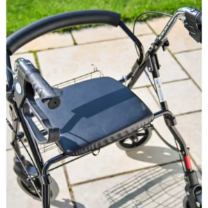 NRS Healthcare Mobility Care 4-Wheel Aluminium Rollator - Image 6