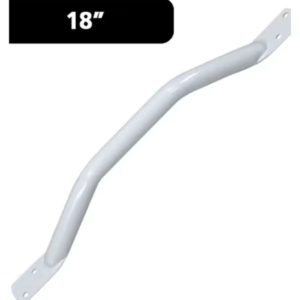 NRS Healthcare Steel Grab Rail White 455mm - Image 3