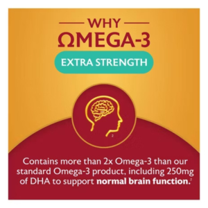 Seven Seas Omega-3 Fish Oil Extra Strength with Vitamin D 30 Capsules - Image 6
