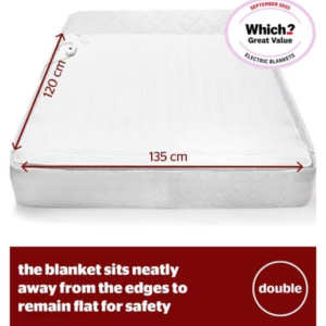 Silentnight Comfort Control Electric Blanket Double - Image 4