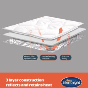 Silentnight Heat Genie Self Heating Mattress Topper Double - Image 4